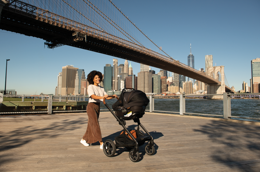 Mixx Next Stroller + Pipa Urbn Travel System - Caviar