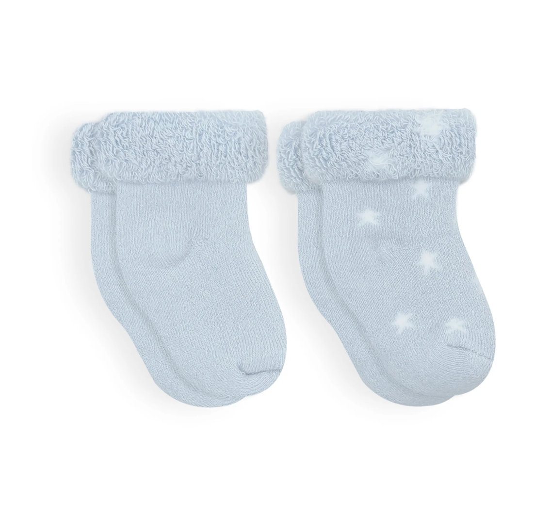 Terry Socks - 2 Pack - Ice Solid + Stars