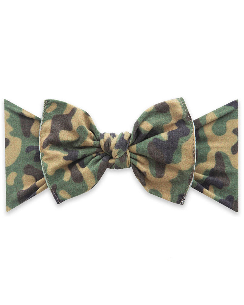 Printed Knotted Headband - G.I. Bow