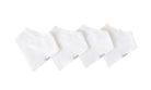 Bandana Bib Set (4 Pack) - White Baby Essentials Copper Pearl 