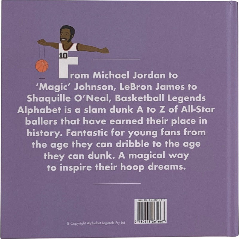 Basketball Legends Alphabet Book Books Alphabet Legends 