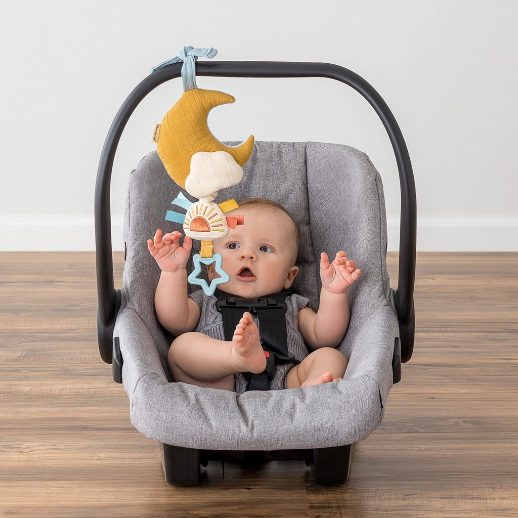 Bitzy Notes Musical Pull-Down Toy - Cloud/Sun Teething Itzy Ritzy 