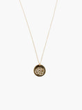 Load image into Gallery viewer, Bloom Birth Month Floral Stamp Necklace - 24" Jewelry ABLE June (Rose) 
