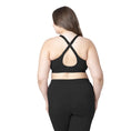 Load image into Gallery viewer, Ribbed Signature Cotton Nursing & Maternity Bra - Busty - Black
