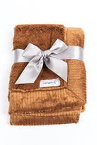 Camel Lush Blanket - Receiving Blankets Saranoni 