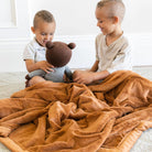 Camel Lush Blanket - Toddler Blankets Saranoni 