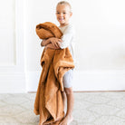 Camel Lush Blanket - Toddler Blankets Saranoni 