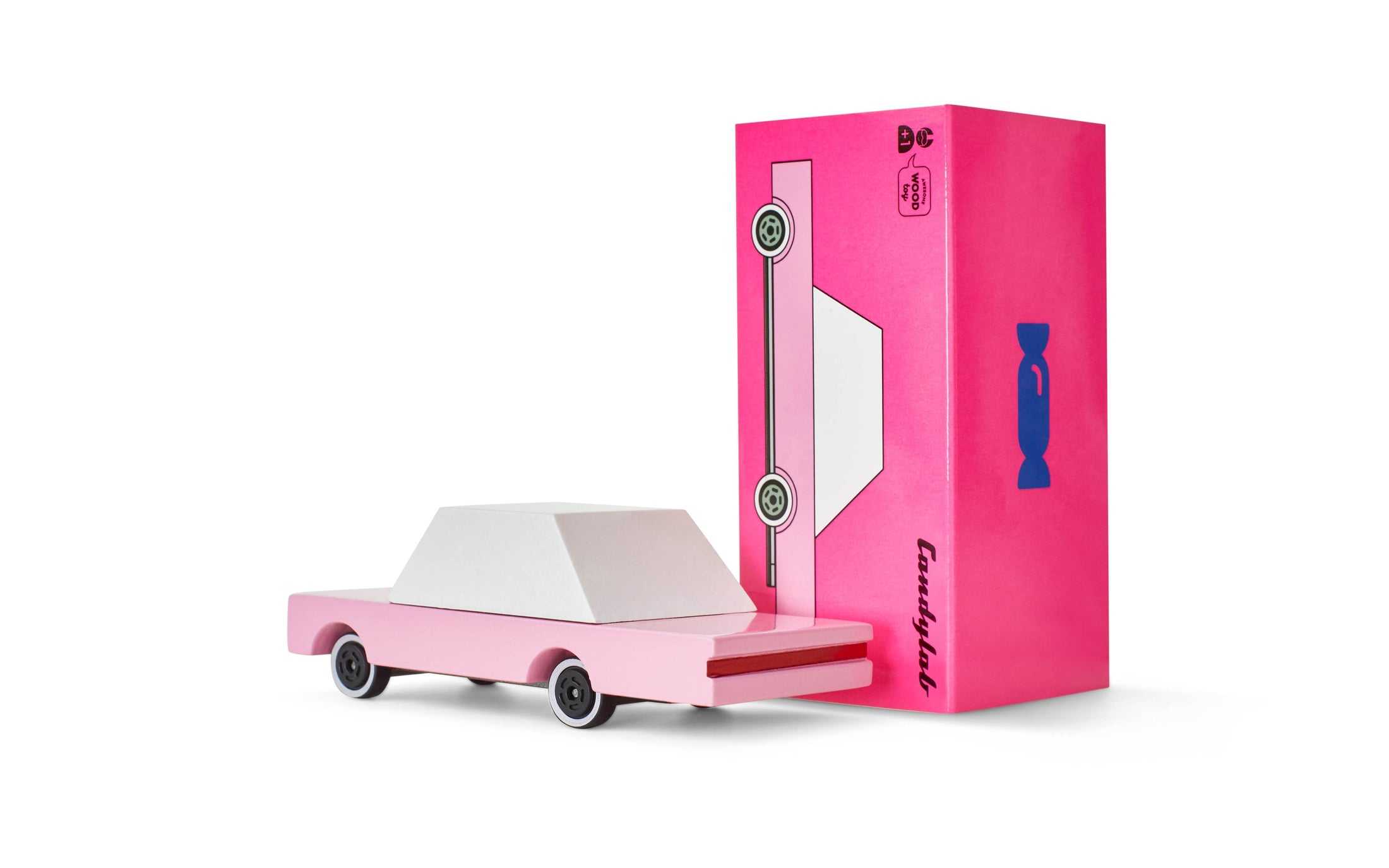 Candycar - Pink Sedan Toy Candylab Toys 