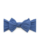 Classic Knot Headband - Denim Hair Accessories Baby Bling 