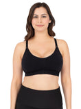 Load image into Gallery viewer, Sublime® Low Impact Nursing & Maternity Sports Bra - Busty - Black

