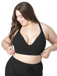 Load image into Gallery viewer, Ribbed Signature Cotton Nursing & Maternity Bra - Black
