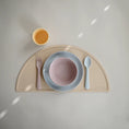 Load image into Gallery viewer, Dinnerware Fork and Spoon Set - Powder Blue Baby Essentials Mushie 

