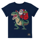 Dino Sleigh T-Shirt - Navy Children's Clothing Rock Your Baby 