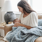 Dusk Patterned Throw Blanket - Extra Large Blankets Saranoni 