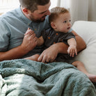 Fir Patterned Throw Blanket - Extra Large Blankets Saranoni 