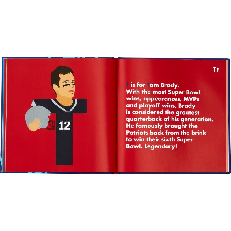 Football Legends Alphabet Book Books Alphabet Legends 