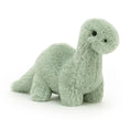 Load image into Gallery viewer, Fossilly Brontosaurus - Small Toy Jellycat 
