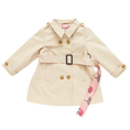 Load image into Gallery viewer, Girls Trudy Trench Coat - Beige
