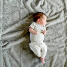 Gray Lush Blanket - Receiving Blankets Saranoni 