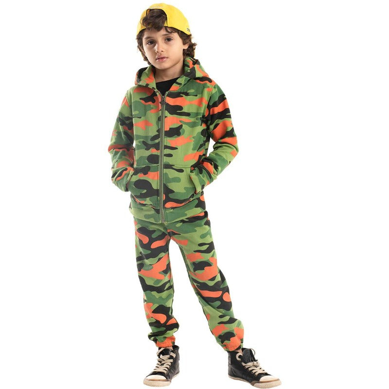 Gym Sweats - Mandarin Camo Children's Clothing Appaman 