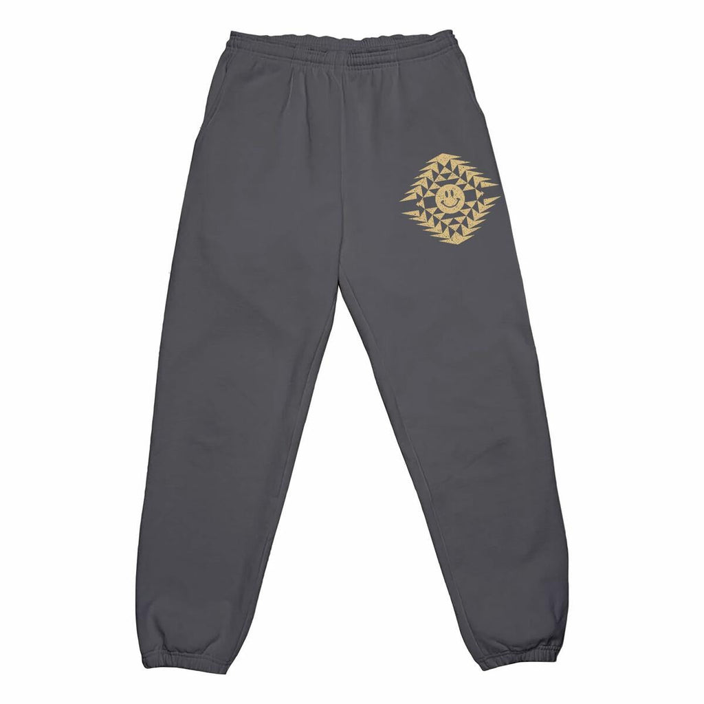 Happy Camper Sweats - Faded Black Children's Clothing Tiny Whales 