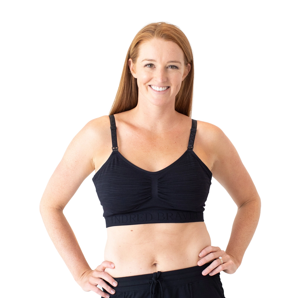 Sublime® Hands-Free Pumping & Nursing Bra - Black