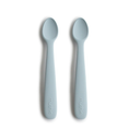 Load image into Gallery viewer, Silicone Feeding Spoons - 2 Pack - Powder Blue
