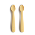 Load image into Gallery viewer, Silicone Feeding Spoons - 2 Pack - Daffodil
