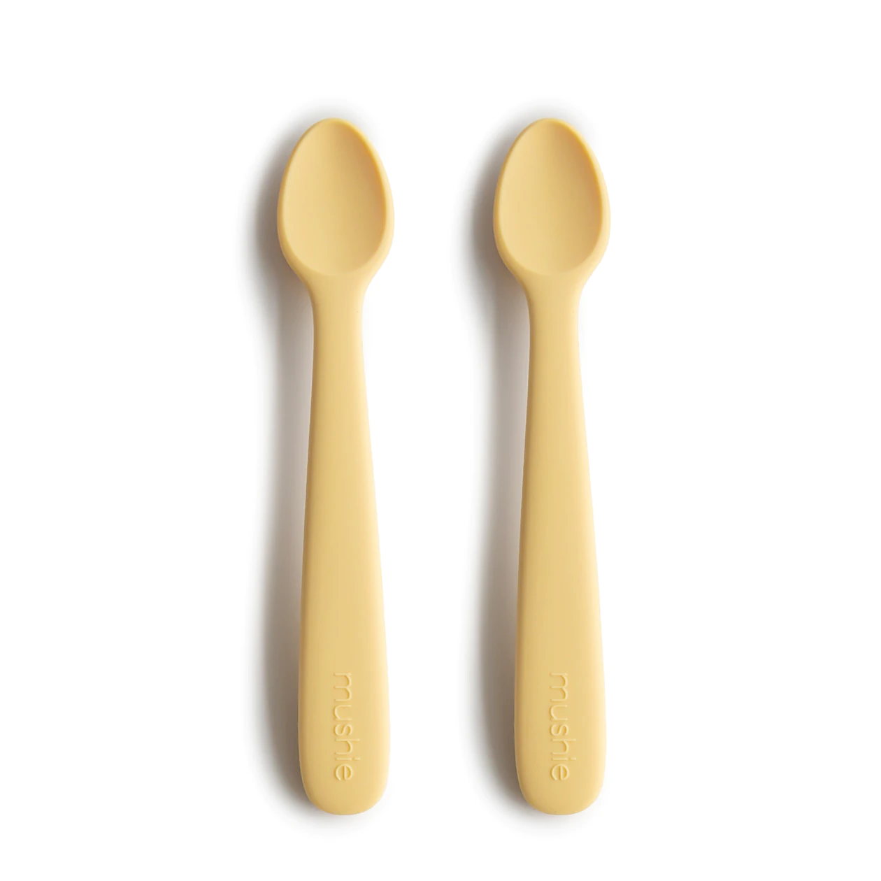 Silicone Feeding Spoons - 2 Pack - Daffodil