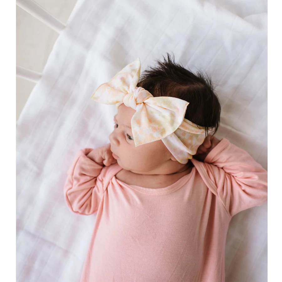 Printed Knotted Headband - Day Dream