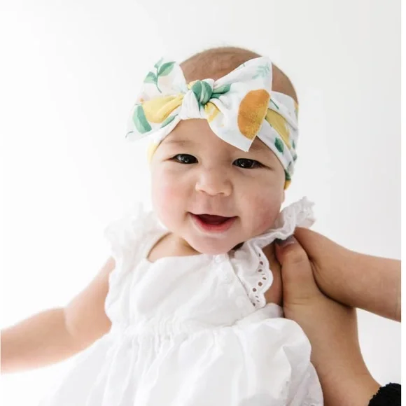 Printed Knotted Headband - Pineapple Dream