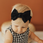 Black Baby Bow