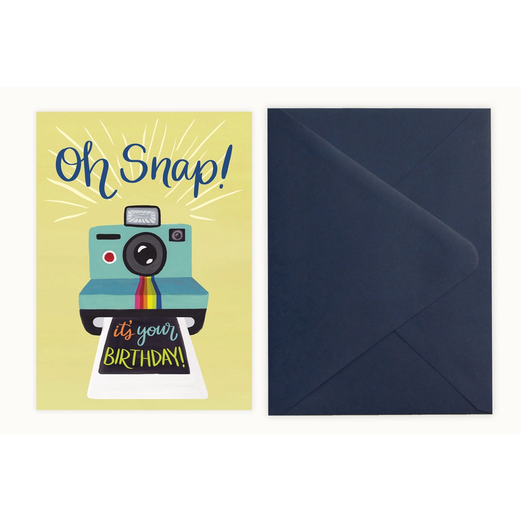 Oh Snap Birthday Card