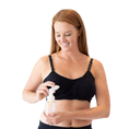 Load image into Gallery viewer, Sublime® Hands-Free Pumping & Nursing Bra - Black
