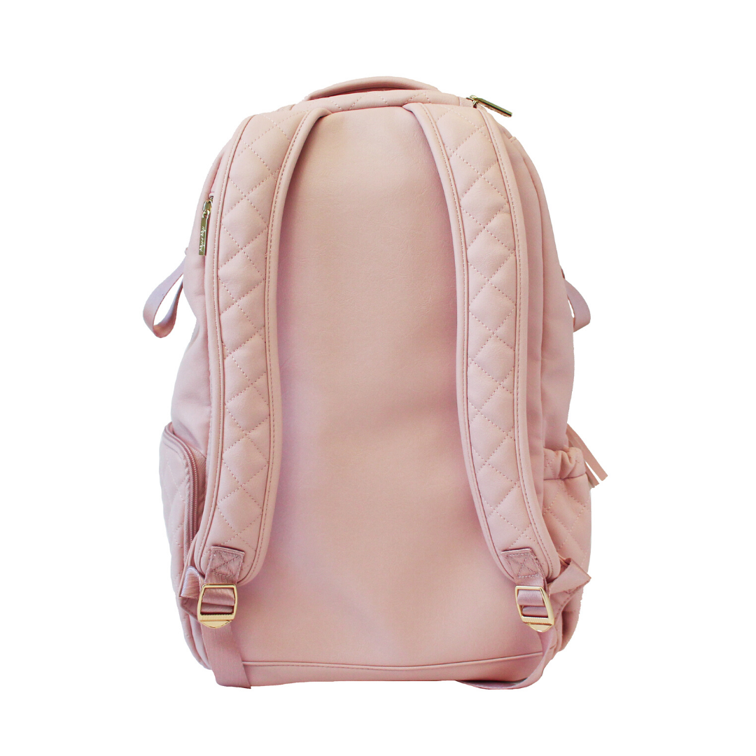 Boss Diaper Bag Backpack - Blush Crush