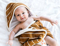Load image into Gallery viewer, Knit Hooded Towel - Camel Baby Essentials Copper Pearl 
