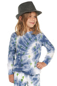 Load image into Gallery viewer, Knit Long Sleeve Crew Neck Pullover - Atlantic Tie Dye Children's Clothing Chaser 
