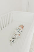 Load image into Gallery viewer, Knit Swaddle Blanket - Jo Blankets Copper Pearl 
