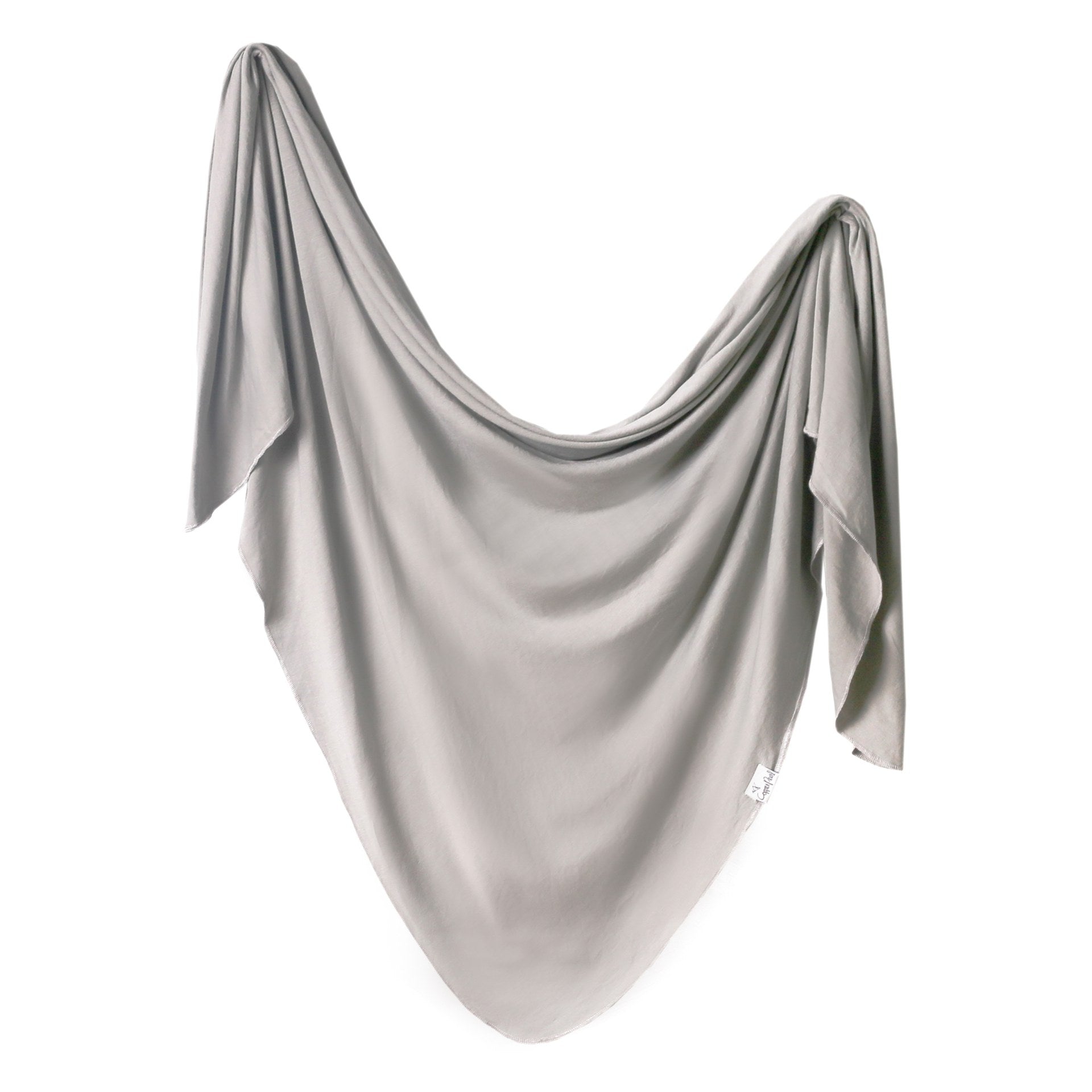 Knit Swaddle Blanket - Stone Blankets Copper Pearl 