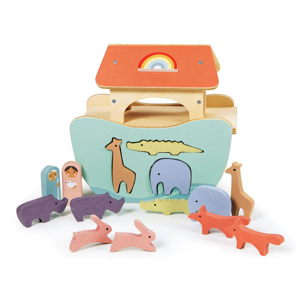 Little Noah's Ark Toy Tender Leaf Toys 