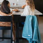 Mineral Blue Lush Blanket - Toddler Blankets Saranoni 