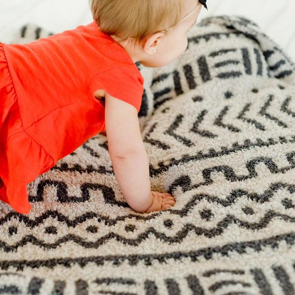 Mudcloth Double-Layer Bamboni Blanket - Mini Blankets Saranoni 