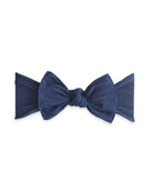 Navy Baby Bow