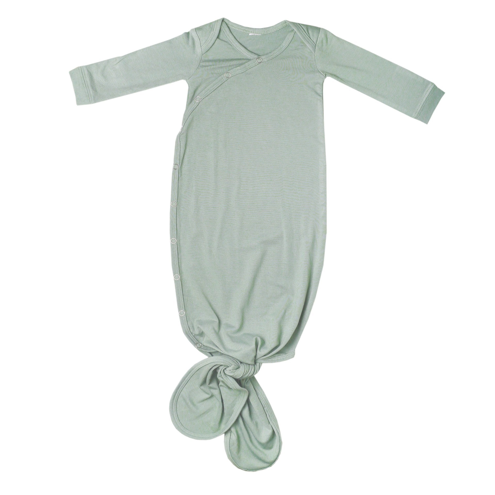 Newborn Knotted Gown - Briar Baby Essentials Copper Pearl 