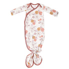 Newborn Knotted Gown - Ferra Baby Essentials Copper Pearl 