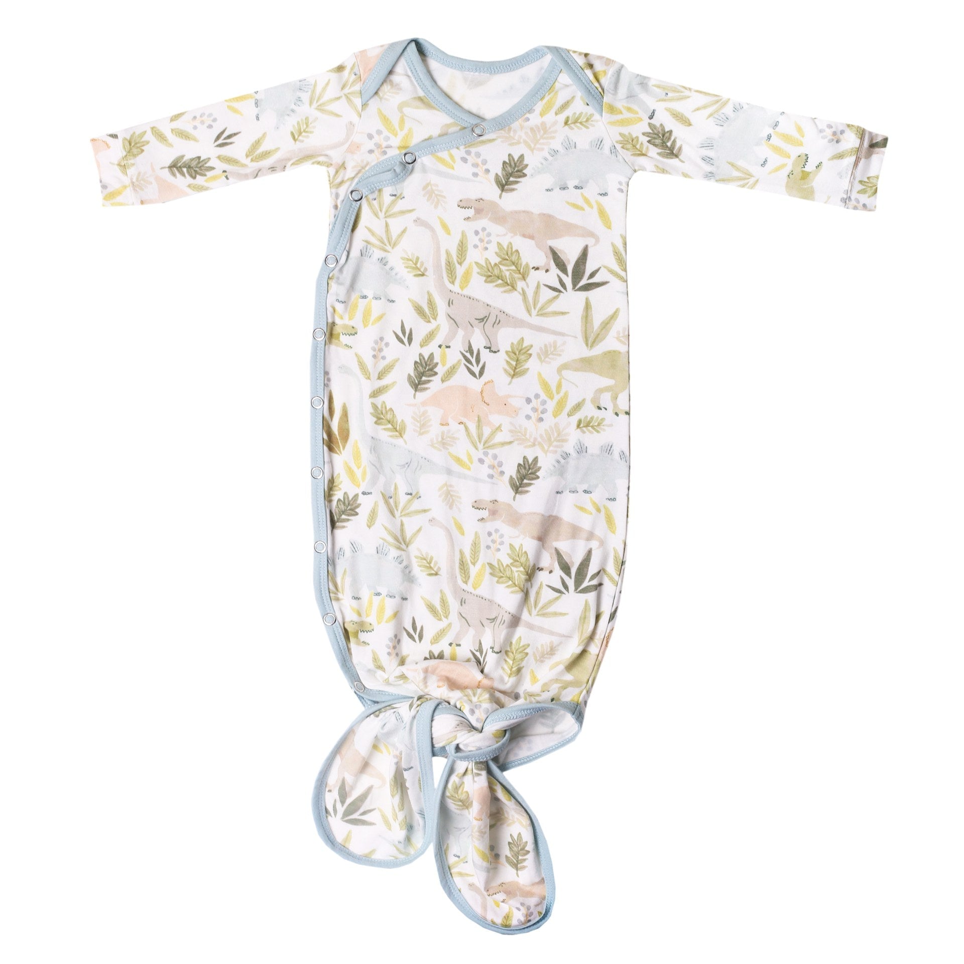 Newborn Knotted Gown - Rex Baby Essentials Copper Pearl 
