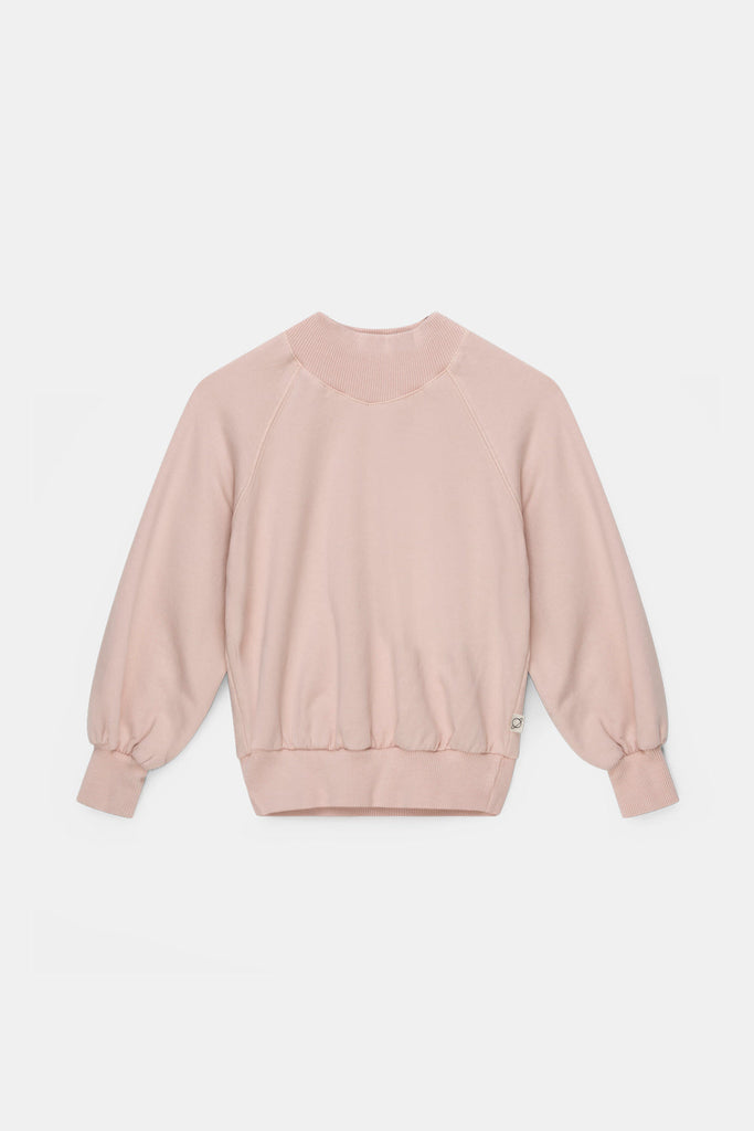 Organic Raglan Sweatshirt - Soft Pink Children's Clothing My Little Cozmo 