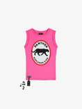 Load image into Gallery viewer, Panther Sound Tank - Pink Children's Clothing yporque 
