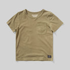 Pocket Staple 2 Tee - Olive Children's Clothing Munster 