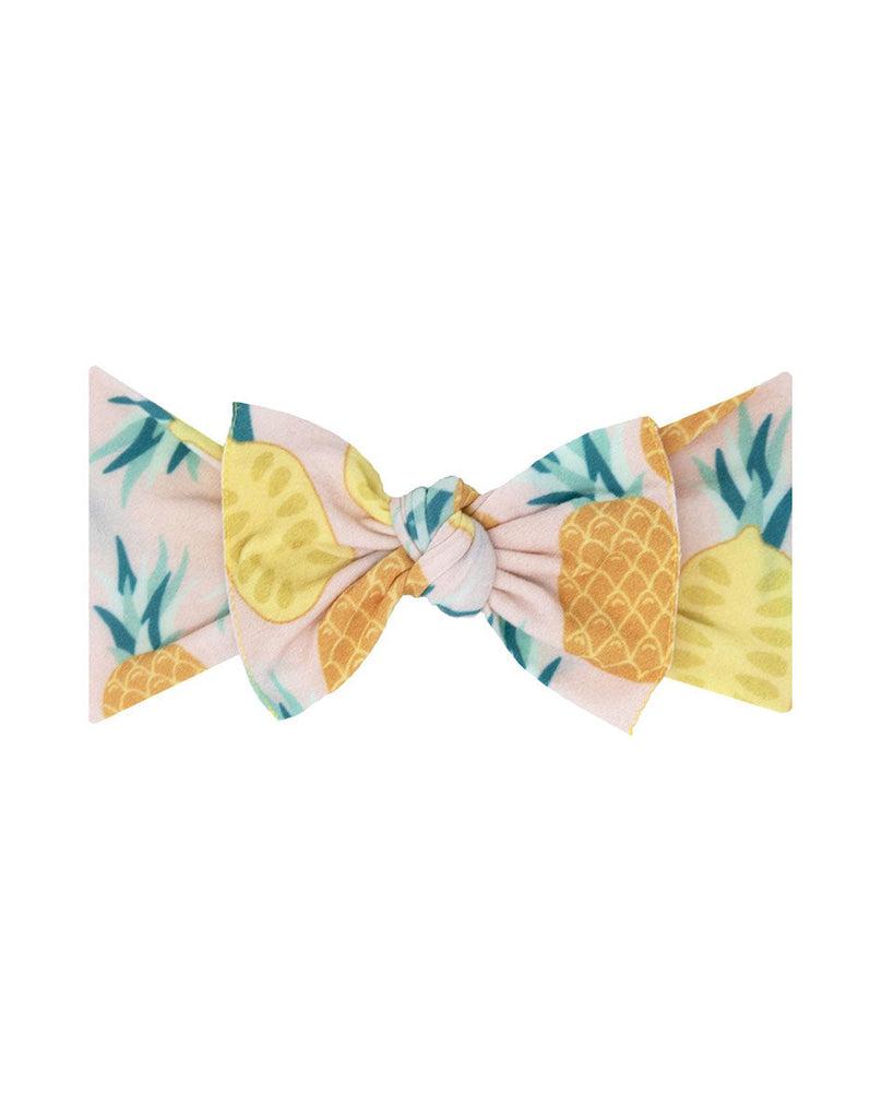 Printed Knotted Headband - Pineapple Dream Hair Accessories Baby Bling 